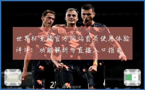 世界杯竞猜官方网站首页使用体验详评：功能解析与直播入口指南