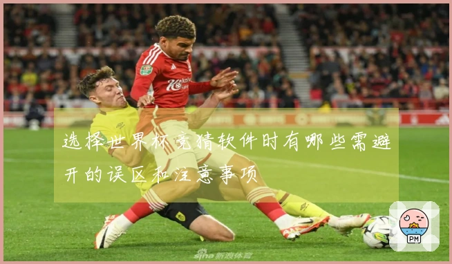 选择世界杯竞猜软件时有哪些需避开的误区和注意事项